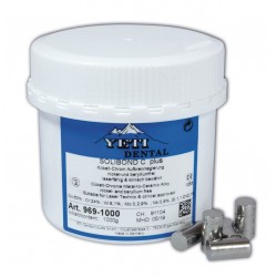 Metal Cromo-Cobalto Para Cerámica Solibond C Plus Yeti 250 g