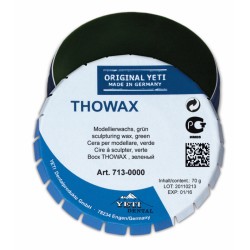 Cera Para modelar Thowax Verde 70 gr.